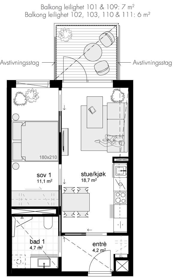 Plantegning 1